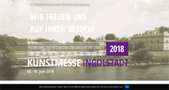 Desktop Screenshot of kunstmesse-ingolstadt.de